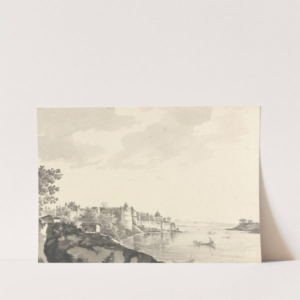 Original Drawings for Choix de Vues de L'Inde and Others Pl.08 by William Hodges