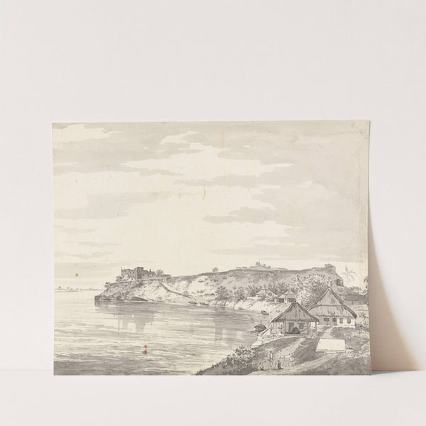 Original Drawings for Choix de Vues de L'Inde and Others Pl.17 by William Hodges