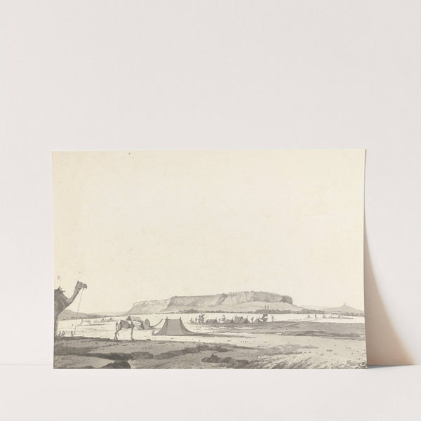 Original Drawings for Choix de Vues de L'Inde and Others Pl.20 by William Hodges