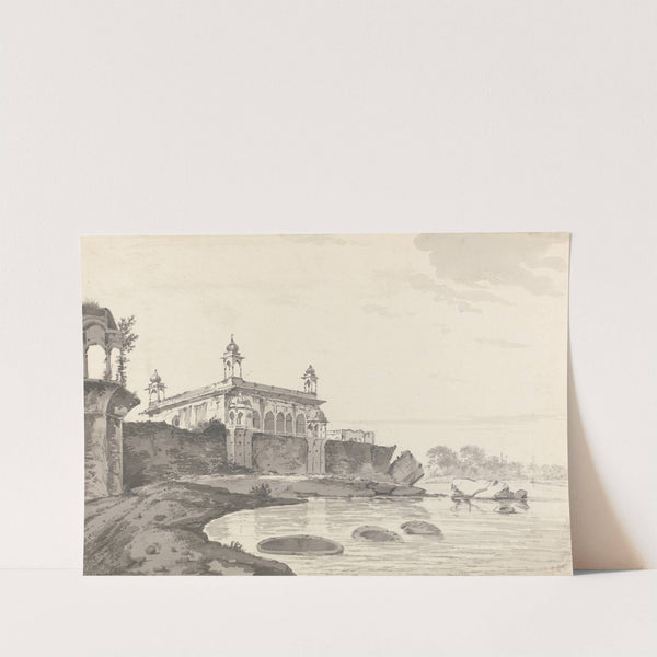 Original Drawings for Choix de Vues de L'Inde and Others Pl.21 by William Hodges