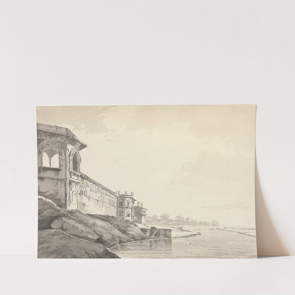 Original Drawings for Choix de Vues de L'Inde and Others Pl.29 by William Hodges