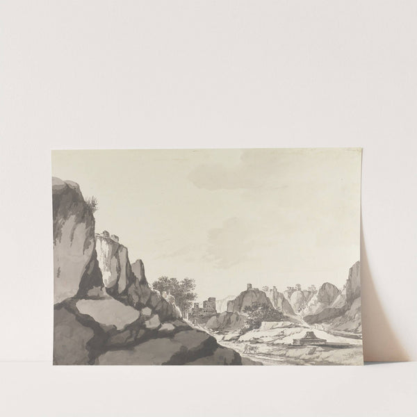 Original Drawings for Choix de Vues de L'Inde and Others Pl.31 by William Hodges