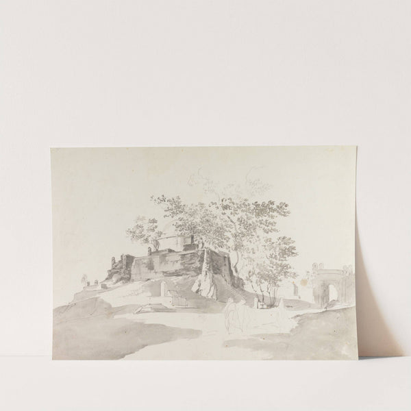 Original Drawings for Choix de Vues de L'Inde and Others Pl.32 by William Hodges