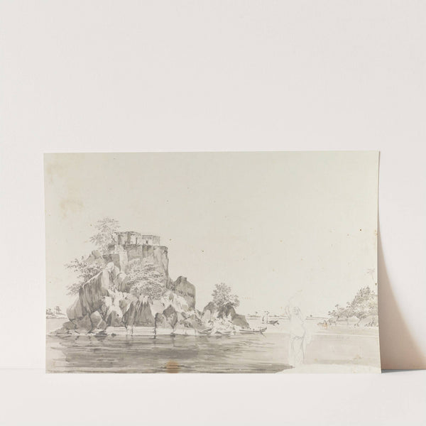 Original Drawings for Choix de Vues de L'Inde and Others Pl.36 by William Hodges