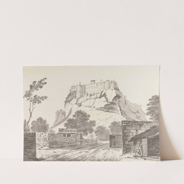 Original Drawings for Choix de Vues de L'Inde and Others Pl.37 by William Hodges