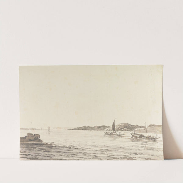 Original Drawings for Choix de Vues de L'Inde and Others Pl.40 by William Hodges