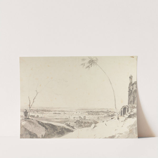 Original Drawings for Choix de Vues de L'Inde and Others Pl.41 by William Hodges