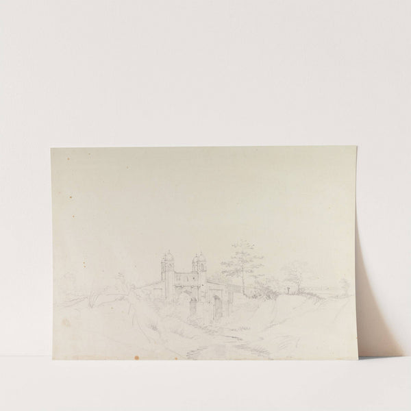 Original Drawings for Choix de Vues de L'Inde and Others Pl.43 by William Hodges