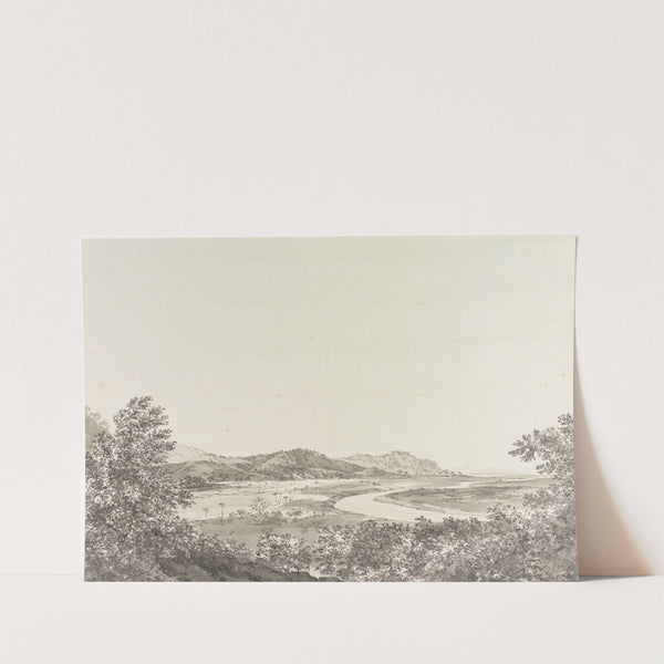 Original Drawings for Choix de Vues de L'Inde and Others Pl.44 by William Hodges