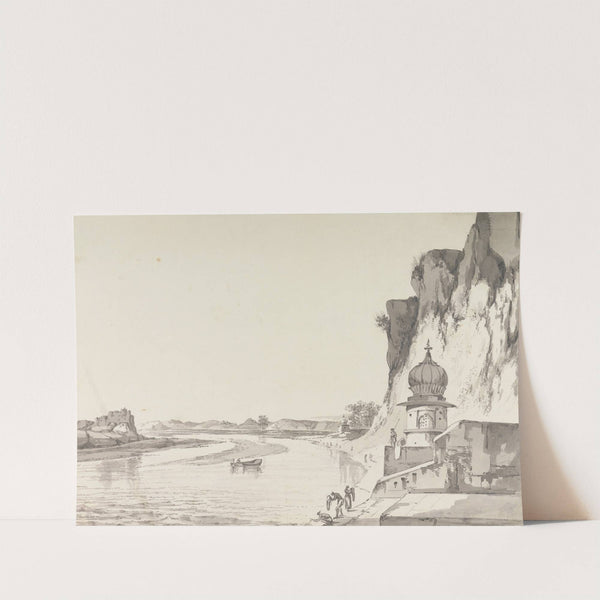 Original Drawings for Choix de Vues de L'Inde and Others Pl.47 by William Hodges