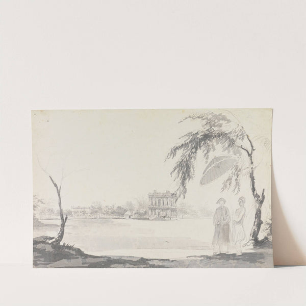 Original Drawings for Choix de Vues de L'Inde and Others Pl.55 by William Hodges