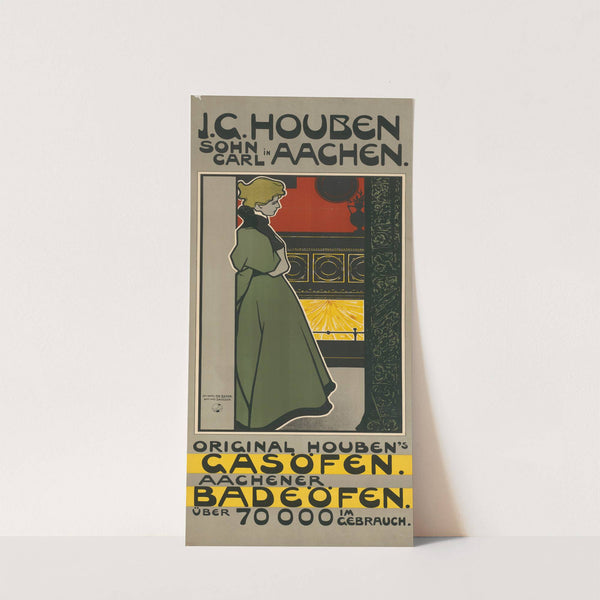 Original Houben´s Gasöfen (1898) by Karl Eisenwerth von Schmoll