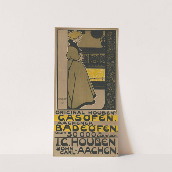 Original Houben´s Gasöfen (1898) by Karl Eisenwerth von Schmoll