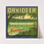 Orkideer Citrus Label (1940s)