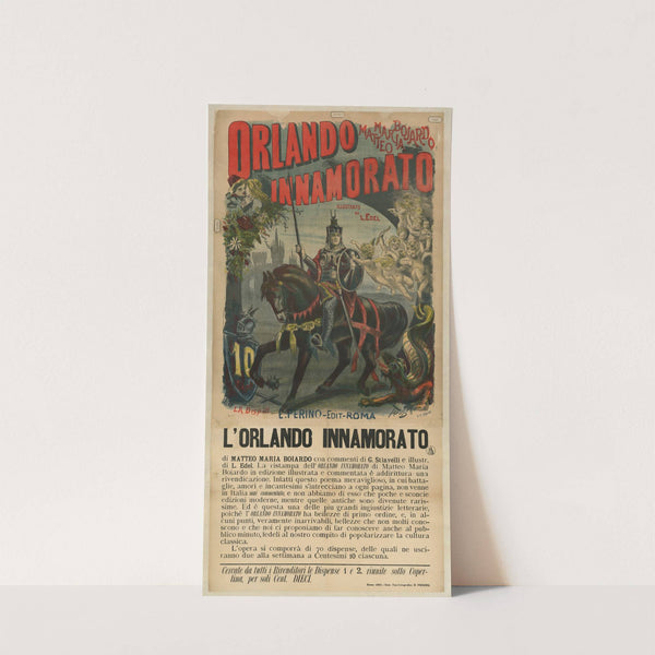 Orlando innamorato di Matteo Maria Boiardo (1893) by Ottavio Rodella Tavio