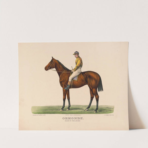 Ormonde; ridden by Fred. Archer (1889) by John Cameron
