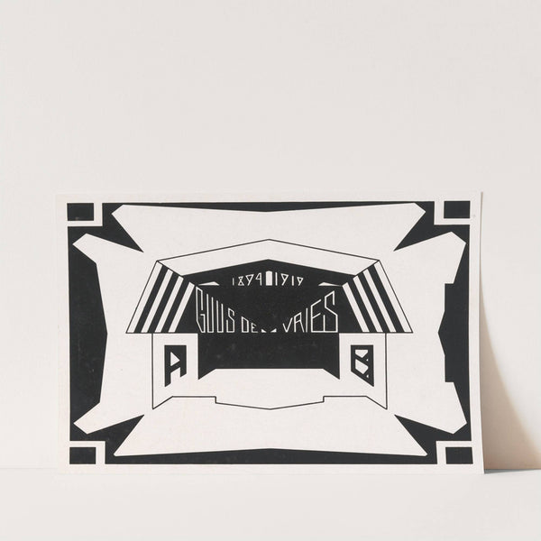 Ornament Guus de Vries 1894- 1919 by Samuel Jessurun de Mesquita