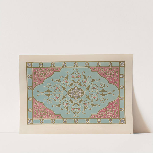 Ornamental cover of a colour box by Matthew Digby Wyatt