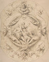 Ornamental Design with Diana and Endymion in a Central Cartouche