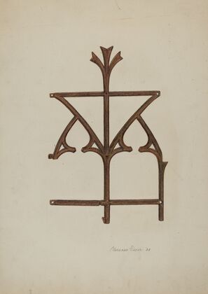 Ornamental Iron Grill