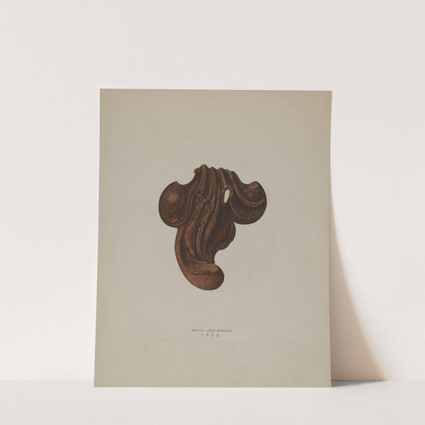 Ornamental Iron Leaf by Walter Praefke