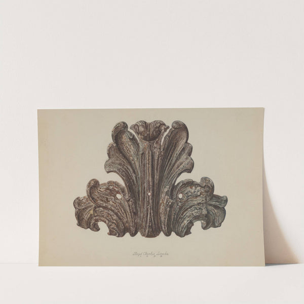 Ornamental Iron Leaf by Lloyd Charles Lemcke