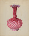 Ornamental Ruby Vase