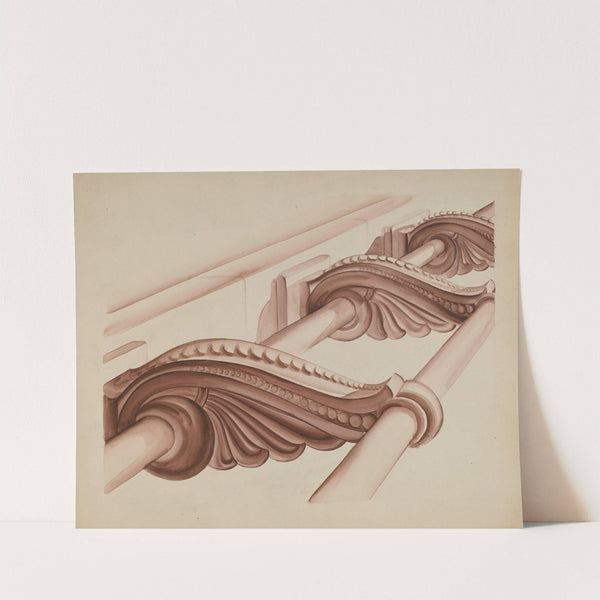 Ornamental Stair Rail by Natalie Simon