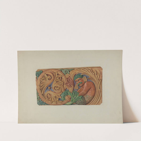 Ornamental Woodcarving - Stern Board by Laura Bilodeau