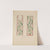 Ornamente aller klassischen Kunst-Epochen nach den Originalien in ihren eigenthümlichen Farben Pl.010 by Wilhelm Zahn