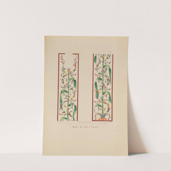 Ornamente aller klassischen Kunst-Epochen nach den Originalien in ihren eigenthümlichen Farben Pl.010 by Wilhelm Zahn