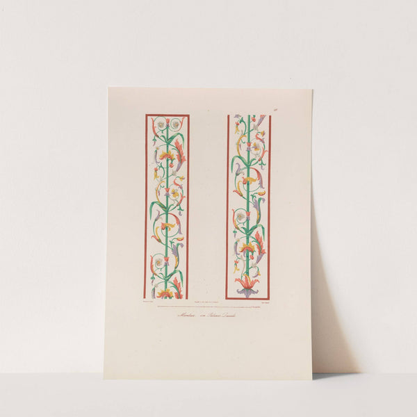 Ornamente aller klassischen Kunst-Epochen nach den Originalien in ihren eigenthümlichen Farben Pl.028 by Wilhelm Zahn