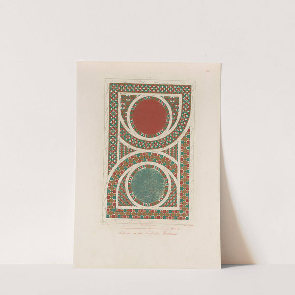Ornamente aller klassischen Kunst-Epochen nach den Originalien in ihren eigenthümlichen Farben Pl.032 by Wilhelm Zahn
