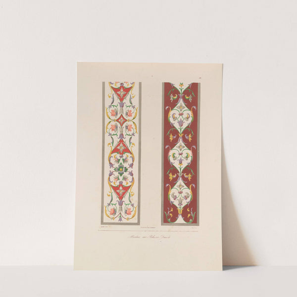 Ornamente aller klassischen Kunst-Epochen nach den Originalien in ihren eigenthümlichen Farben Pl.034 (1870) by Wilhelm Zahn