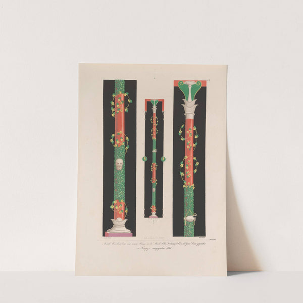 Ornamente aller klassischen Kunst-Epochen nach den Originalien in ihren eigenthümlichen Farben Pl.054 by Wilhelm Zahn