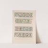 Ornamente aller klassischen Kunst-Epochen nach den Originalien in ihren eigenthümlichen Farben Pl.059 by Wilhelm Zahn