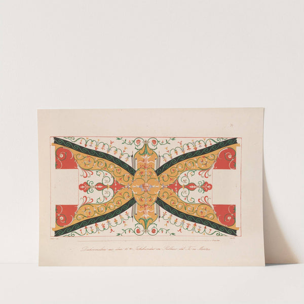 Ornamente aller klassischen Kunst-Epochen nach den Originalien in ihren eigenthümlichen Farben Pl.074 by Wilhelm Zahn