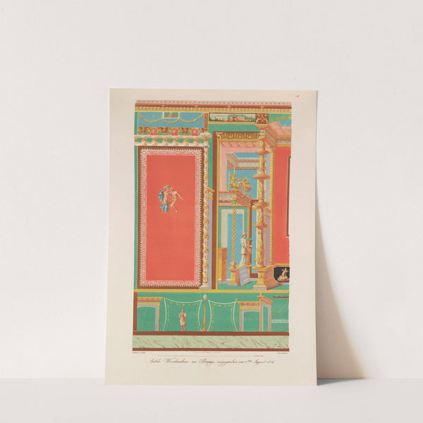 Ornamente aller klassischen Kunst-Epochen nach den Originalien in ihren eigenthümlichen Farben Pl.081 by Wilhelm Zahn