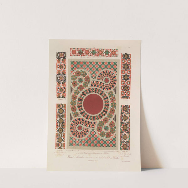 Ornamente aller klassischen Kunst-Epochen nach den Originalien in ihren eigenthümlichen Farben Pl.083 by Wilhelm Zahn
