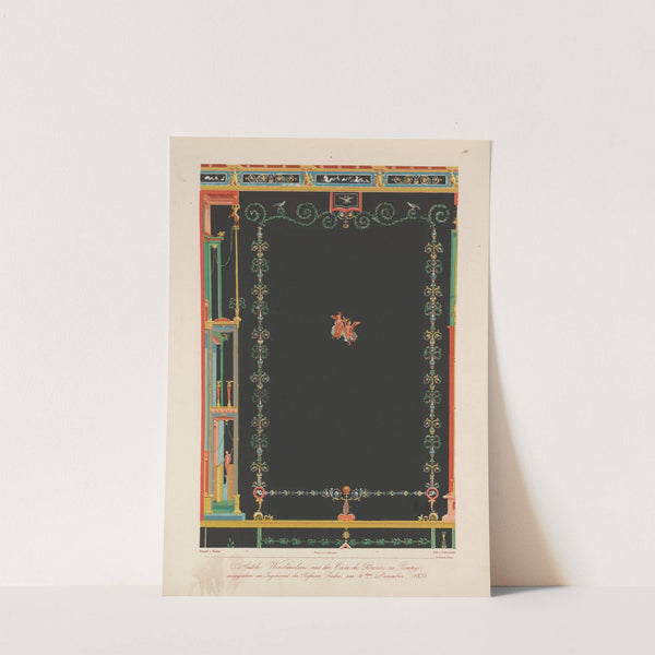 Ornamente aller klassischen Kunst-Epochen nach den Originalien in ihren eigenthümlichen Farben Pl.096 by Wilhelm Zahn