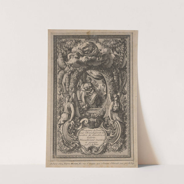 Ornaments for the enrichment of paneled rooms and galleries by Jean Le Pautre