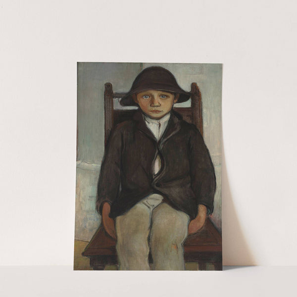 Orphan from Poronin (circa 1906) by Władysław Ślewiński