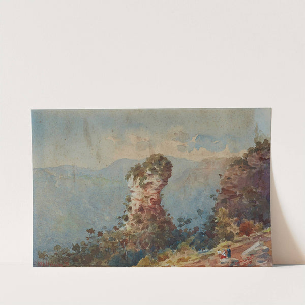 Orphan Rock, Katoomba, Blue Mountains by Henry Atcherley