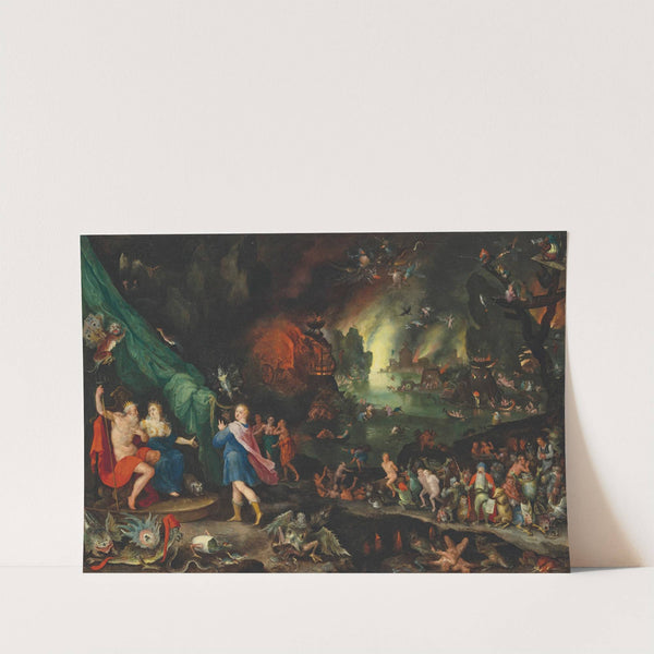 Orphée aux Enfers by Jan Brueghel The Elder