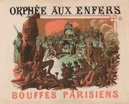 Orphée aux enfers at the Bouffes Parisiens (1866)