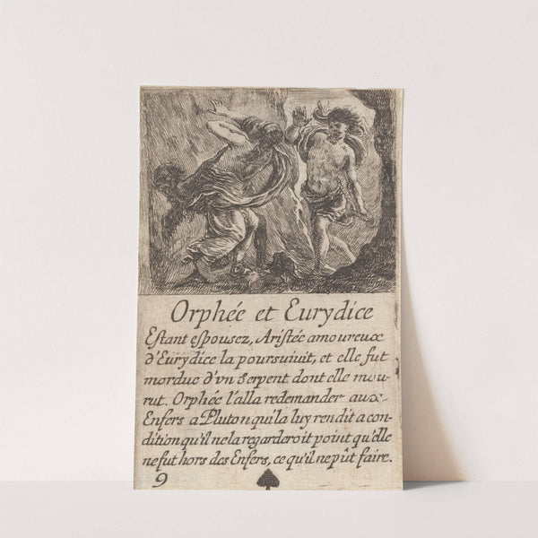 Orphée et Eurydice by Stefano Della Bella
