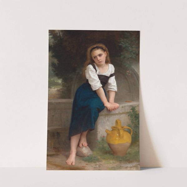 Orpheline À La Fontaine (1883) by William Bouguereau