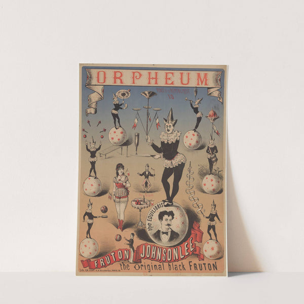 Orpheum… Fruton Johnsonlee… The original black Fruton (1880) by Imp. Charles Lévy