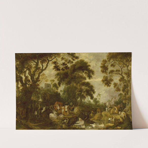 Orpheus among the animals by Gillis Claesz. de Hondecoeter