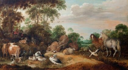 Orpheus Charming the Beasts